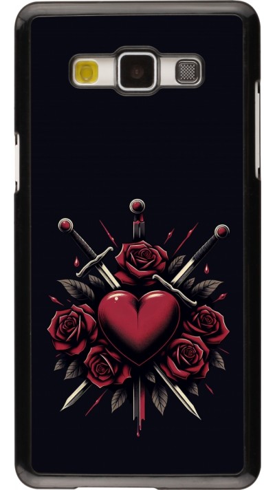 Samsung Galaxy A5 (2015) Case Hülle - Valentine 2024 gothic love