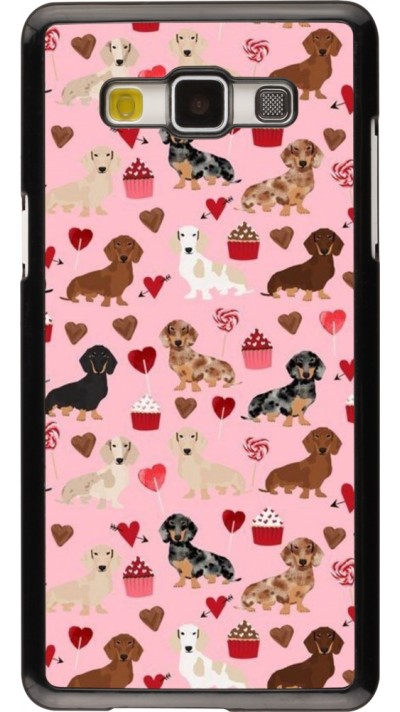 Samsung Galaxy A5 (2015) Case Hülle - Valentine 2024 puppy love