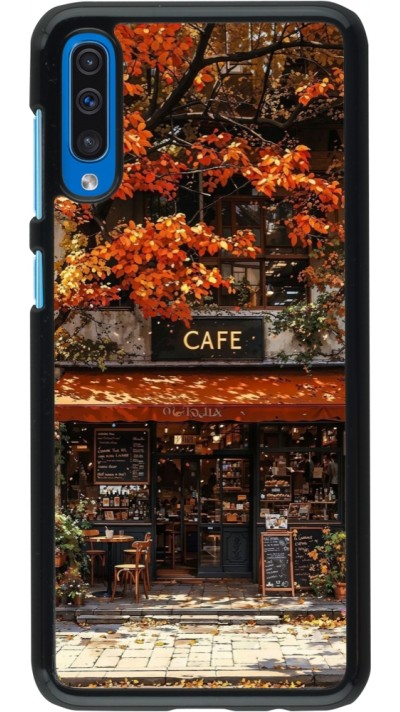 Coque Samsung Galaxy A50 - Autumn 25 Coffee shop