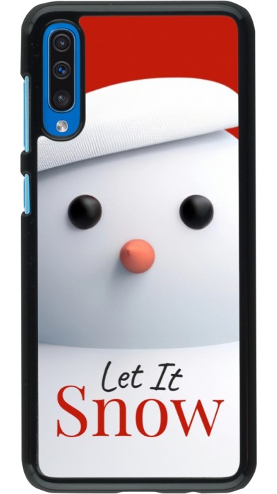 Samsung Galaxy A50 Case Hülle - Christmas 25 Xmas Snowman