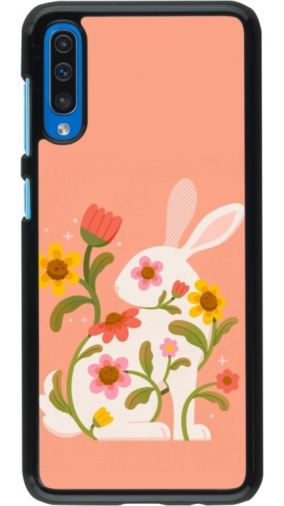 Samsung Galaxy A50 Case Hülle - Easter 2026 Rabbit collage