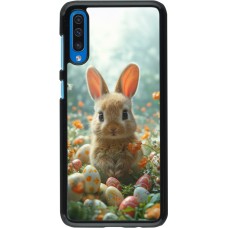 Samsung Galaxy A50 Case Hülle - Easter 2026 Rabbit in the garden