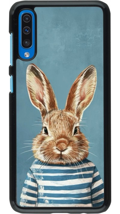 Samsung Galaxy A50 Case Hülle - Easter 2026 Rabbit navy