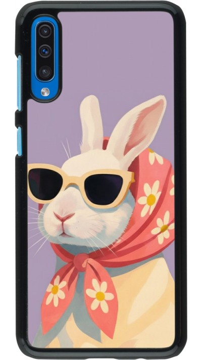 Samsung Galaxy A50 Case Hülle - Easter 2026 Rabbit with scarf