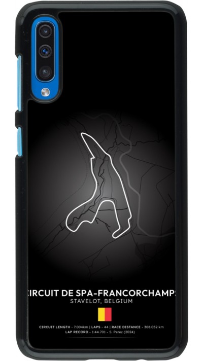 Samsung Galaxy A50 Case Hülle - F1 Track 2025 Belgium