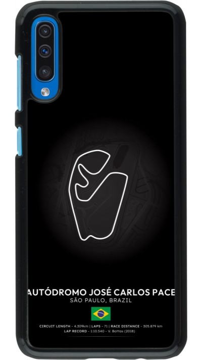 Samsung Galaxy A50 Case Hülle - F1 Track 2025 Brazil