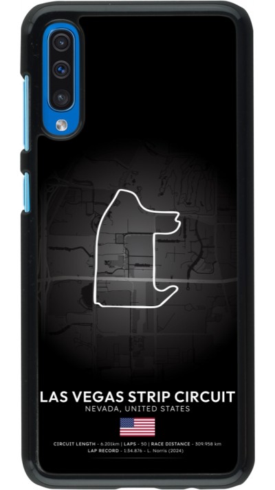 Samsung Galaxy A50 Case Hülle - F1 Track 2025 Las Vegas