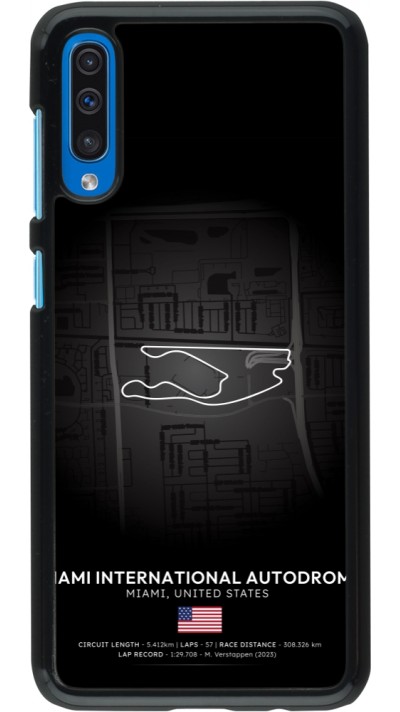 Samsung Galaxy A50 Case Hülle - F1 Track 2025 Miami