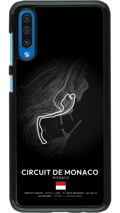 Samsung Galaxy A50 Case Hülle - F1 Track 2025 Monaco