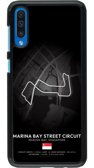 Samsung Galaxy A50 Case Hülle - F1 Track 2025 Singapore