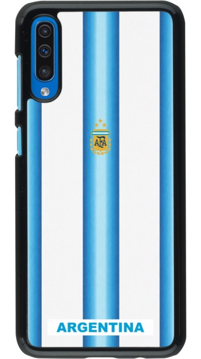 Samsung Galaxy A50 Case Hülle - Argentinien 2026 personalisierbares Fussballtrikot
