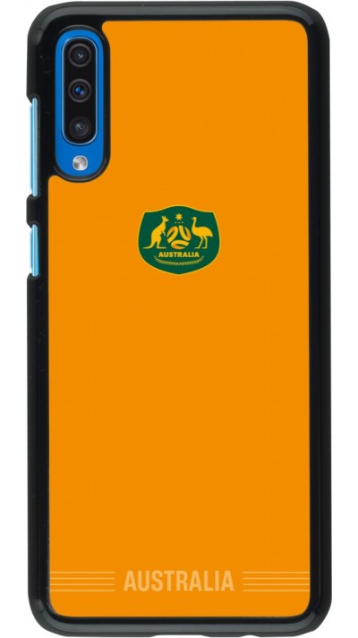 Samsung Galaxy A50 Case Hülle - Australien 2026 personalisierbares Fussballtrikot