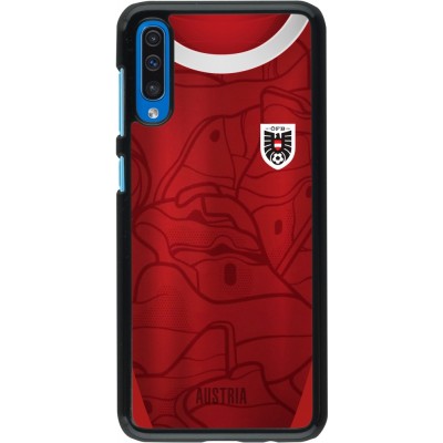 Samsung Galaxy A50 Case Hülle - Austria personalisierbares Fussballtrikot