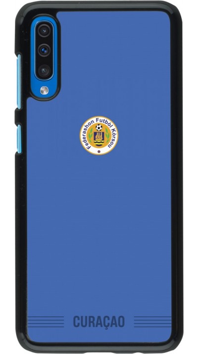 Samsung Galaxy A50 Case Hülle - Curaçao 2026 personalisierbares Fussballtrikot