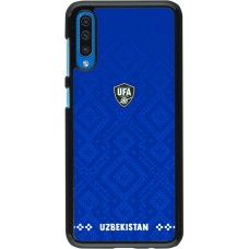 Samsung Galaxy A50 Case Hülle - Usbekistan 2026 personalisierbares Fussballtrikot