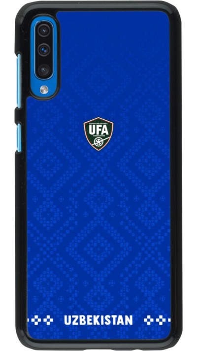 Samsung Galaxy A50 Case Hülle - Usbekistan 2026 personalisierbares Fussballtrikot