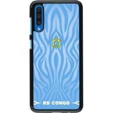 Samsung Galaxy A50 Case Hülle - Demokratische Republik Kongo 2026 personalisierbares Fussballtrikot