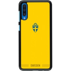 Samsung Galaxy A50 Case Hülle - Schweden 2026 personalisierbares Fussballtrikot