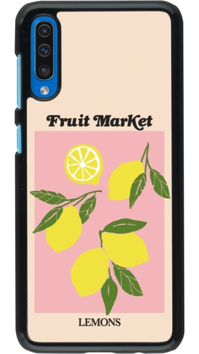 Samsung Galaxy A50 Case Hülle - Fruit market lemons 2026