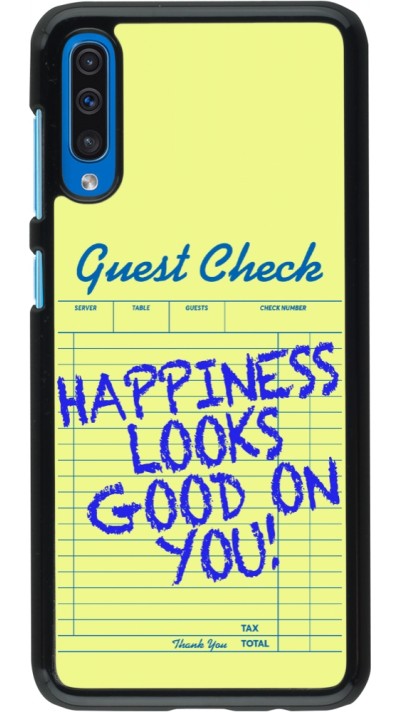 Samsung Galaxy A50 Case Hülle - Guest check 2026