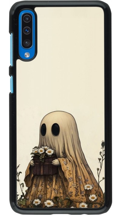 Samsung Galaxy A50 Case Hülle - Halloween 2025 Ghost gardener Samsung Galaxy A50 Case Hülle - Halloween 2025 Ghost gardener