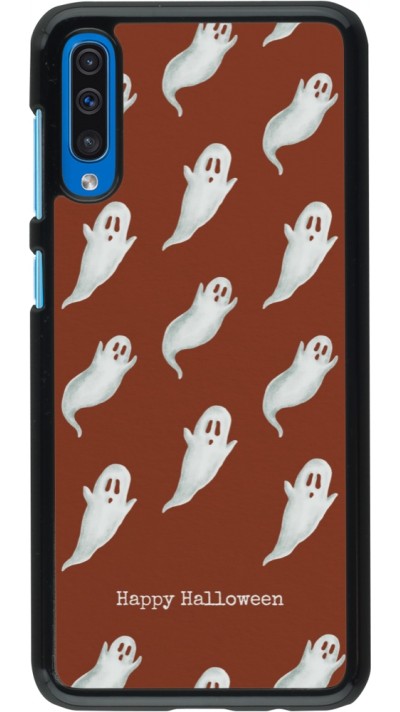 Samsung Galaxy A50 Case Hülle - Halloween 2025 Pattern of ghosts Samsung Galaxy A50 Case Hülle - Halloween 2025 Pattern of ghosts