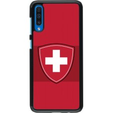 Samsung Galaxy A50 Case Hülle - Hockey World Championship Ecusson Suisse