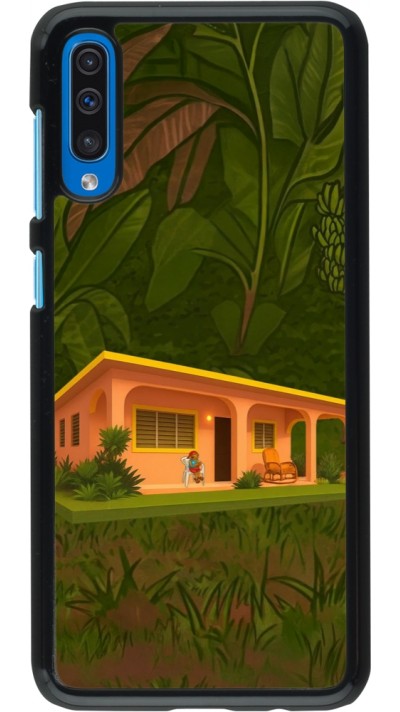Samsung Galaxy A50 Case Hülle - Benitos house DTMF