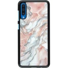 Samsung Galaxy A50 Case Hülle - Rosa Leuchtender Marmor