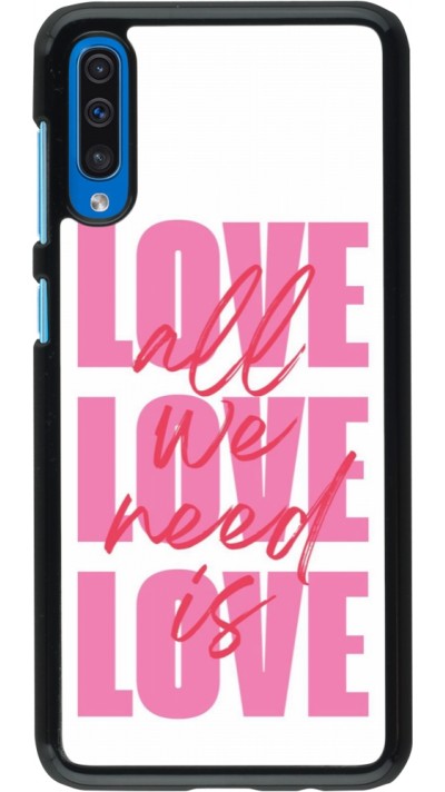 Samsung Galaxy A50 Case Hülle - Saint Valentines Day 26 Love all we need is