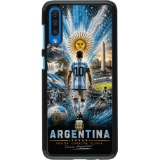 Samsung Galaxy A50 Case Hülle - Fussball Argentinien splash 2026