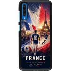 Samsung Galaxy A50 Case Hülle - Fussball Frankreich splash 2026
