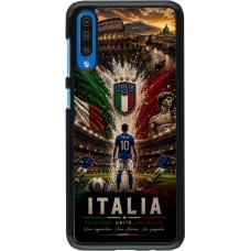 Samsung Galaxy A50 Case Hülle - Fussball Italien splash 2026