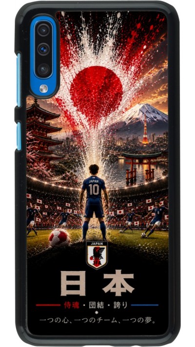 Samsung Galaxy A50 Case Hülle - Fussball Japan splash 2026