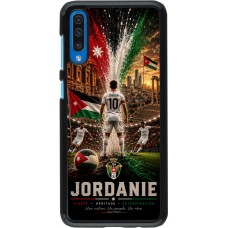 Samsung Galaxy A50 Case Hülle - Fussball Jordanien splash 2026