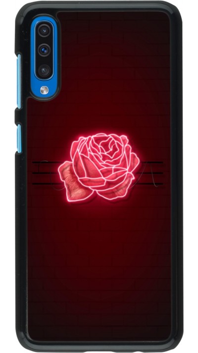 Samsung Galaxy A50 Case Hülle - Spring 23 neon rose