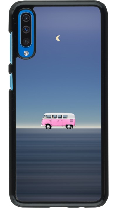 Samsung Galaxy A50 Case Hülle - Spring 23 pink bus