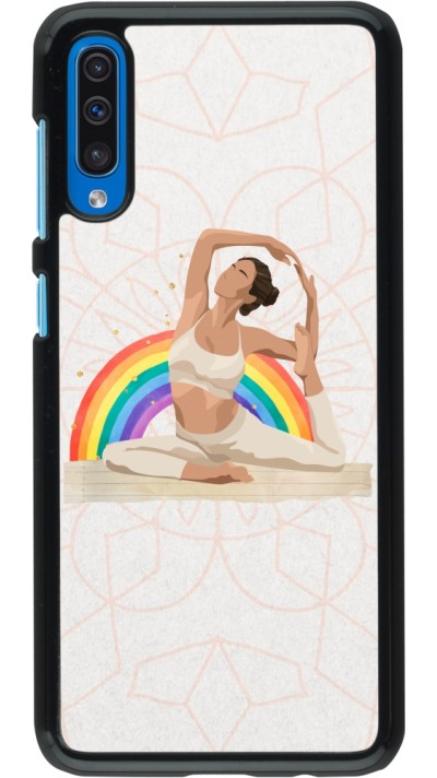 Samsung Galaxy A50 Case Hülle - Spring 23 yoga vibe
