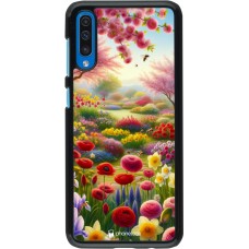 Samsung Galaxy A50 Case Hülle - Frühling 25 Strauß Frühling