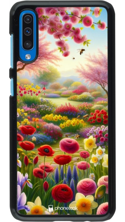 Samsung Galaxy A50 Case Hülle - Frühling 25 Strauß Frühling