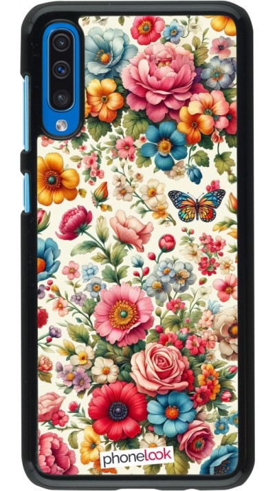 Samsung Galaxy A50 Case Hülle - Spring 25 fruehling bluetend