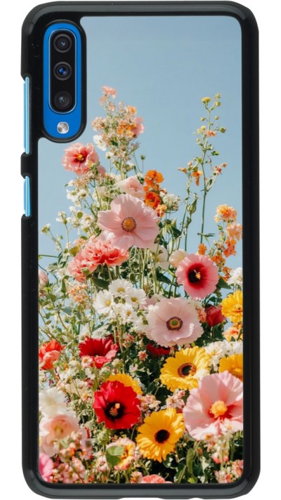 Samsung Galaxy A50 Case Hülle - Spring flowers 2026