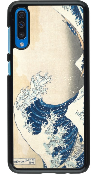 Samsung Galaxy A50 Case Hülle - Kunstbild - Die große Welle vor Kanagawa - Hokusai