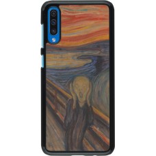 Samsung Galaxy A50 Case Hülle - Kunstbild - Der Schrei - Edvard Munch