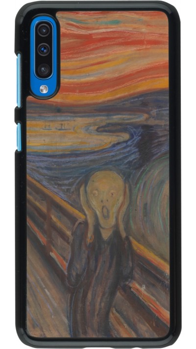 Samsung Galaxy A50 Case Hülle - Kunstbild - Der Schrei - Edvard Munch