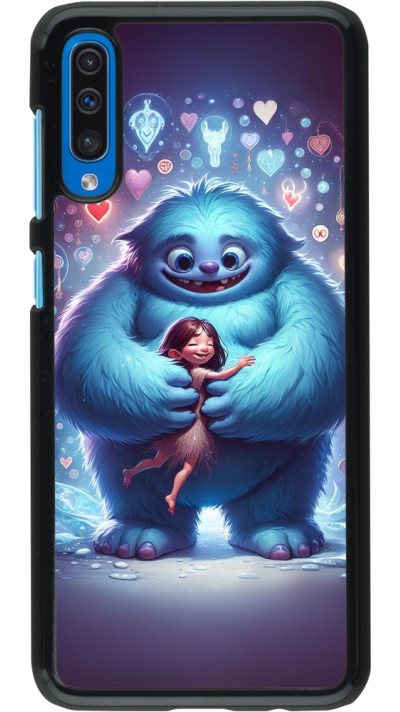 Samsung Galaxy A50 Case Hülle - Valentin 2024 Flauschige Liebe