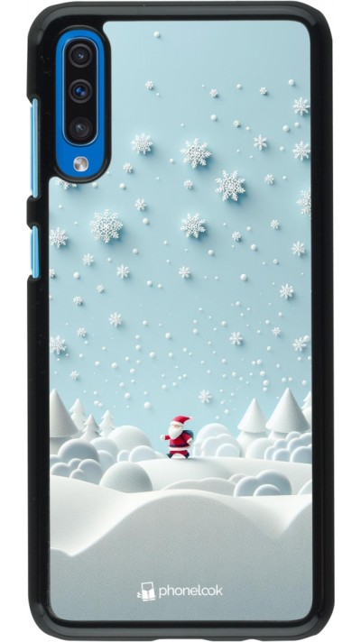 Samsung Galaxy A50 Case Hülle - Weihnachten 2023 Kleiner Vater Schneeflocke