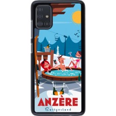 Samsung Galaxy A51 Case Hülle - Anzère Mountain Jacuzzi
