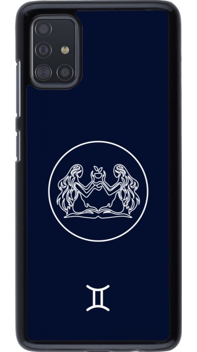 Samsung Galaxy A51 Case Hülle - Astrologie Zwillinge