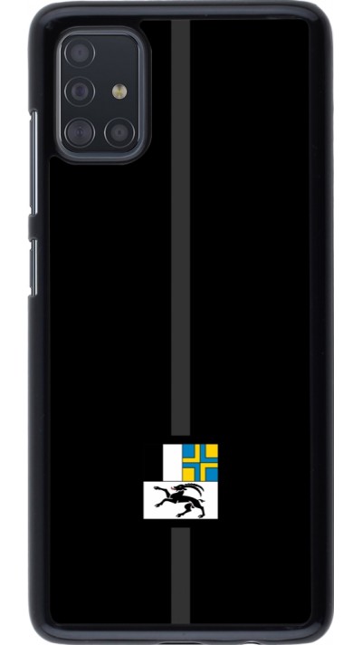 Coque Samsung Galaxy A51 - Canton GR noir